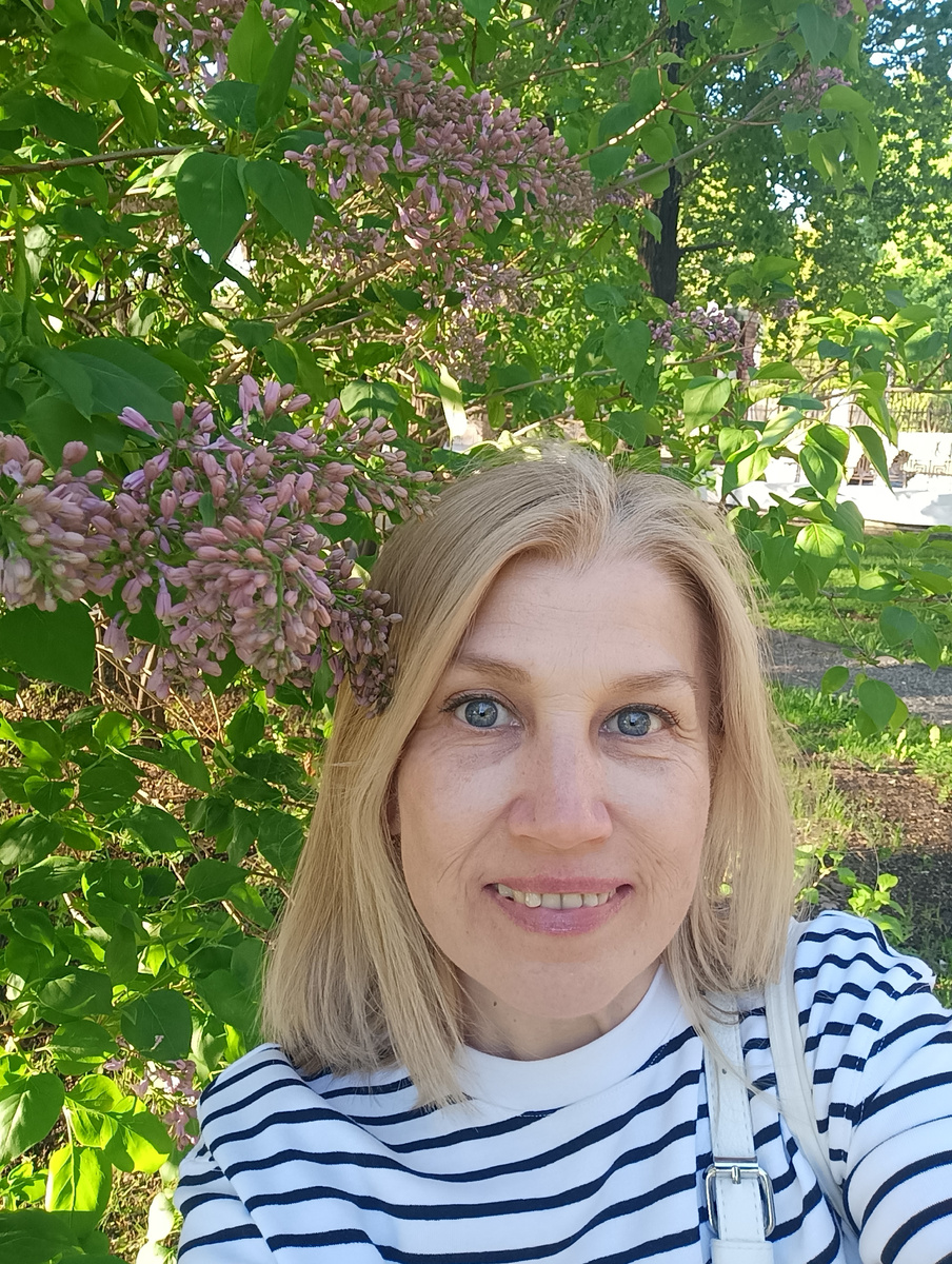 Автор в Москве. Сад Эрмитаж. Май 2024 г.