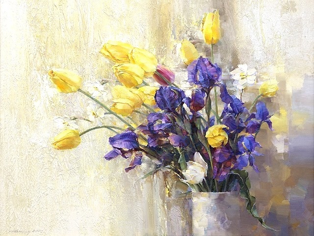 Выставка Олега Тимошина "Весенняя волна" в Москве