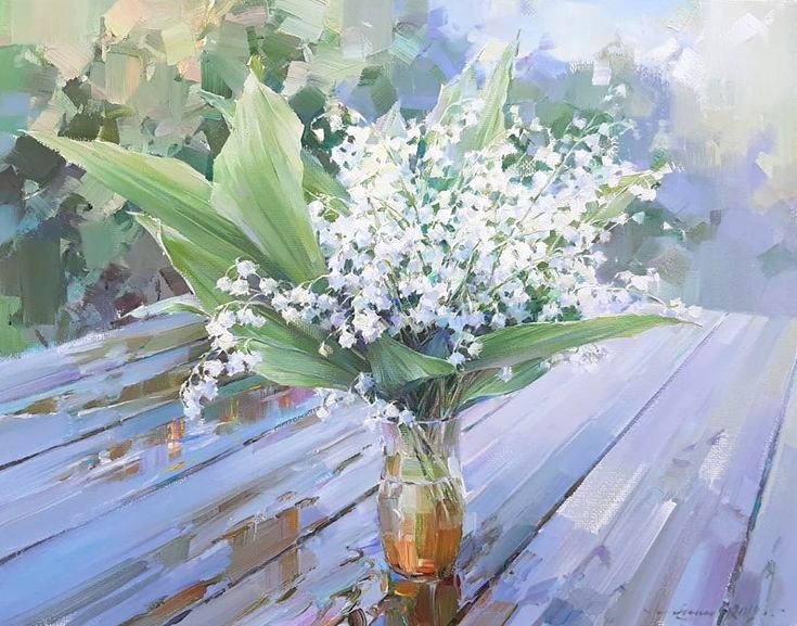 Выставка Олега Тимошина "Весенняя волна" в Москве