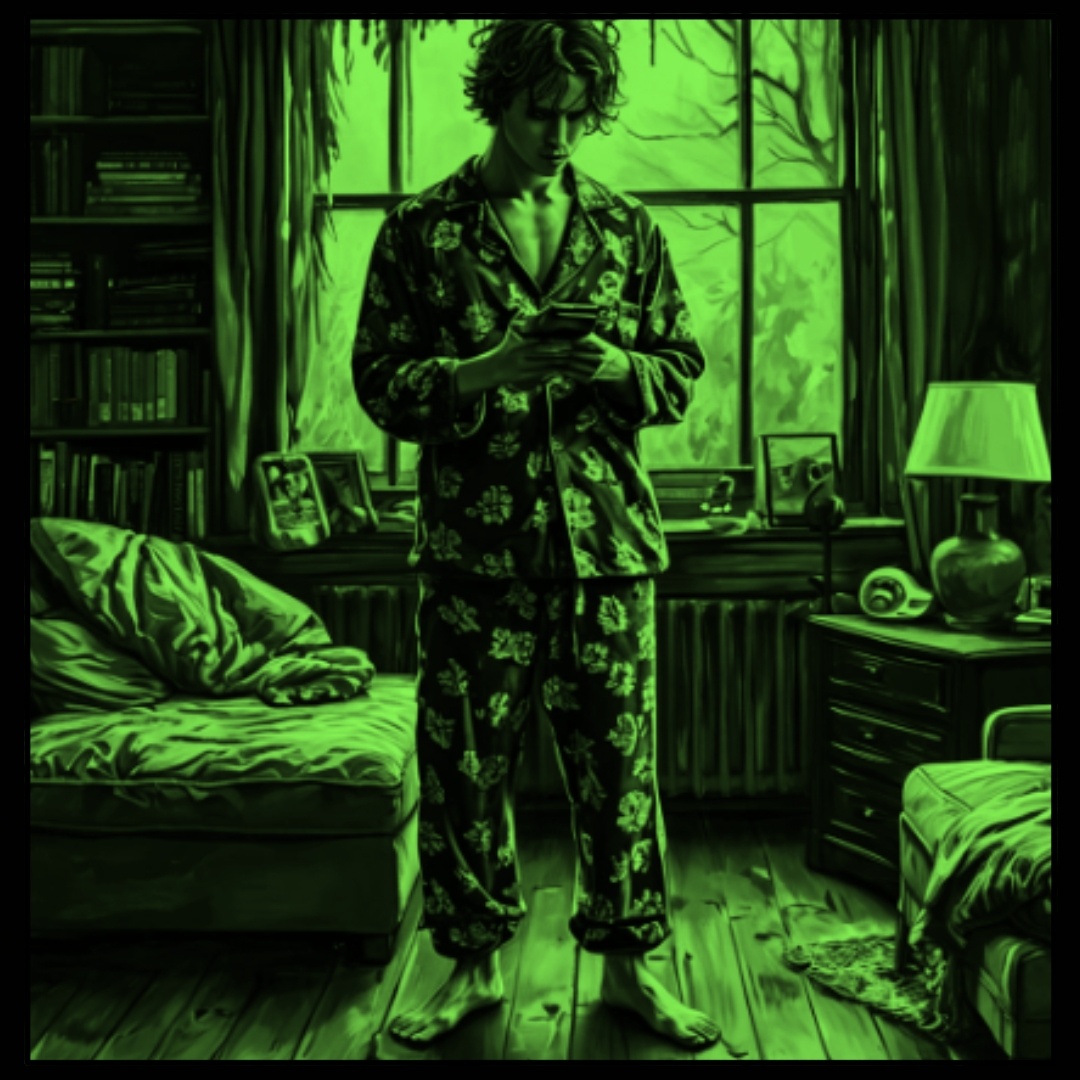 Я схватил телефон, включил фонарик и побежал в гостиную