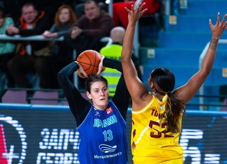    Оренбургская «Надежда» на одно очко уступила курскому «Динамо» Антон Пичурин