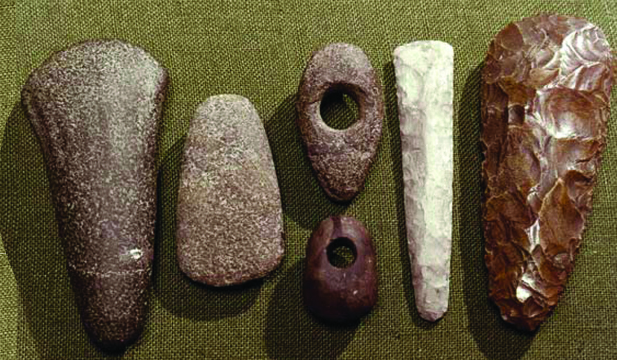 каменные орудия труда неолита