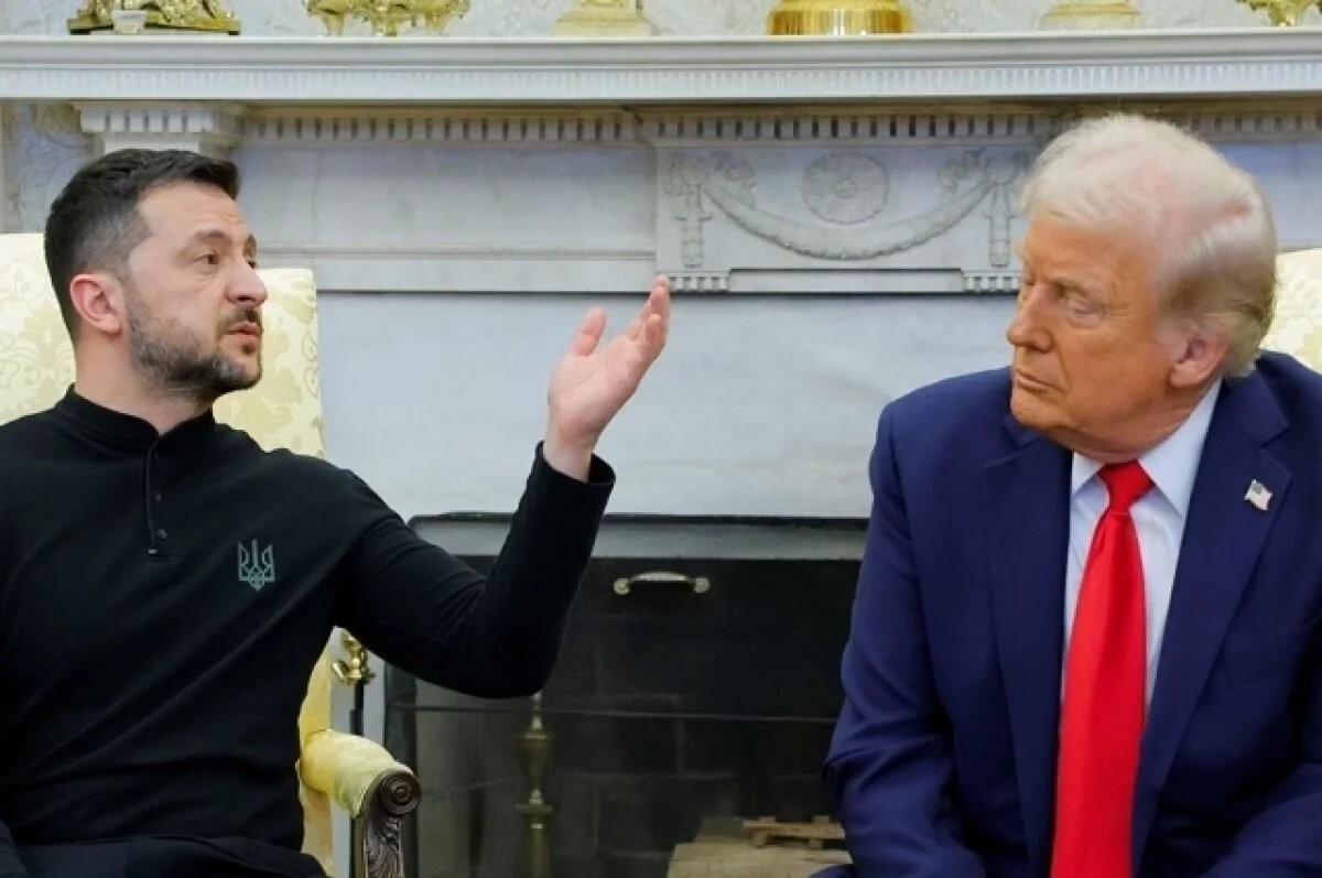    NYP: на встрече с Трампом Зеленский пытался действовать как «крутой парень»