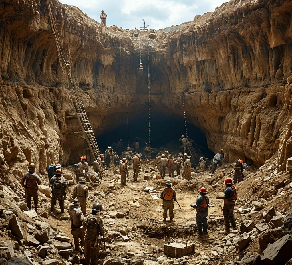 Когда вдруг поняли, что не там копают😏