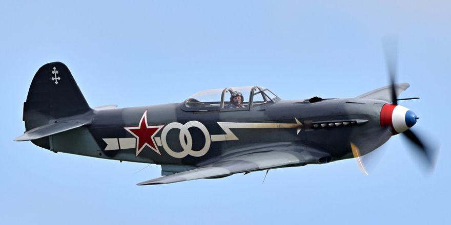 Истребитель Як-3 эскадрильи Нормандия-Неман