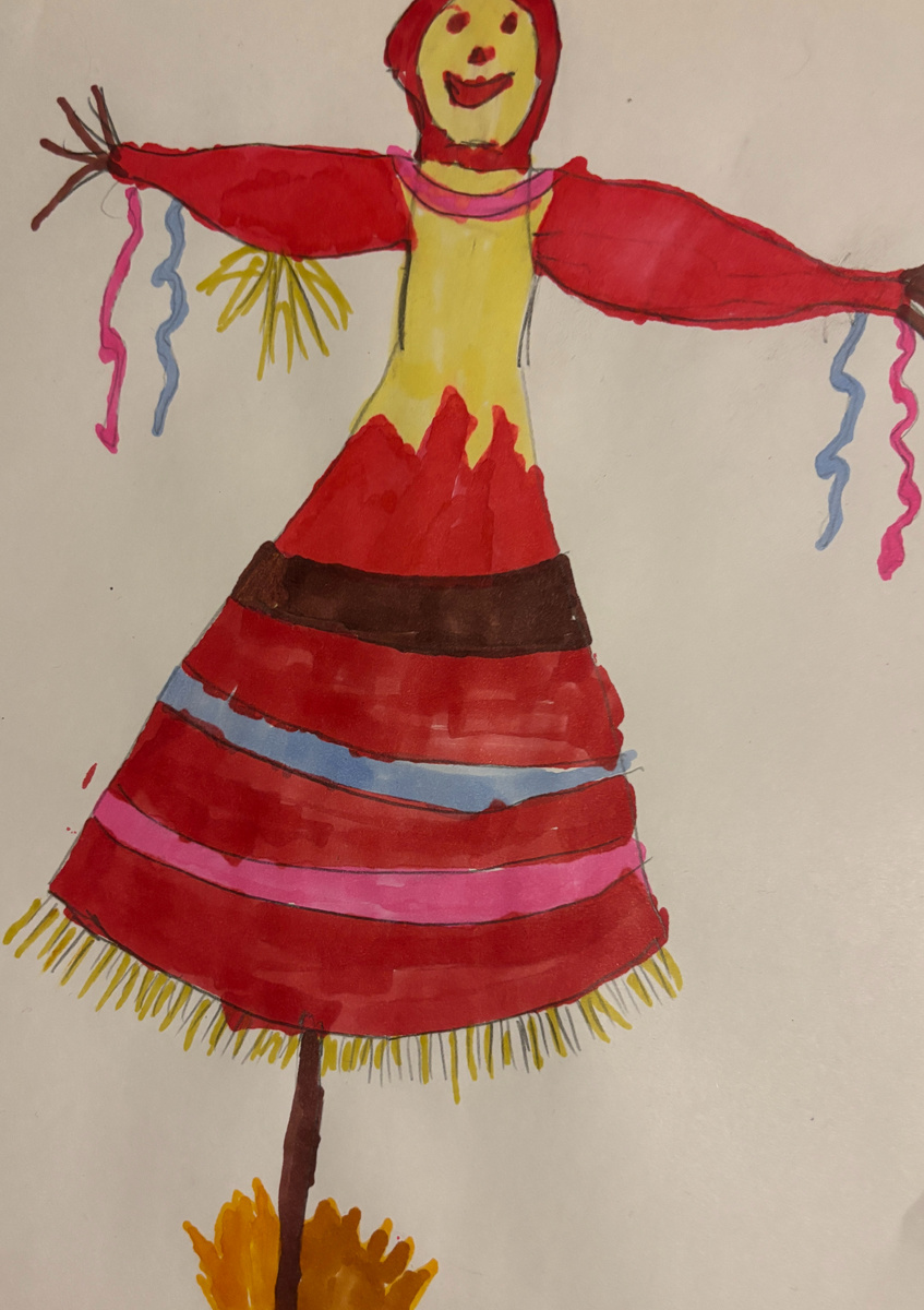 Вот ещё одна Масленица от Димы! На огне!