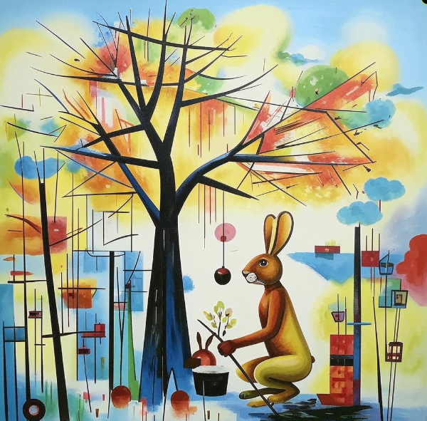 В сите Василия К. "Заяц вредитель исправляет свои ошибки"