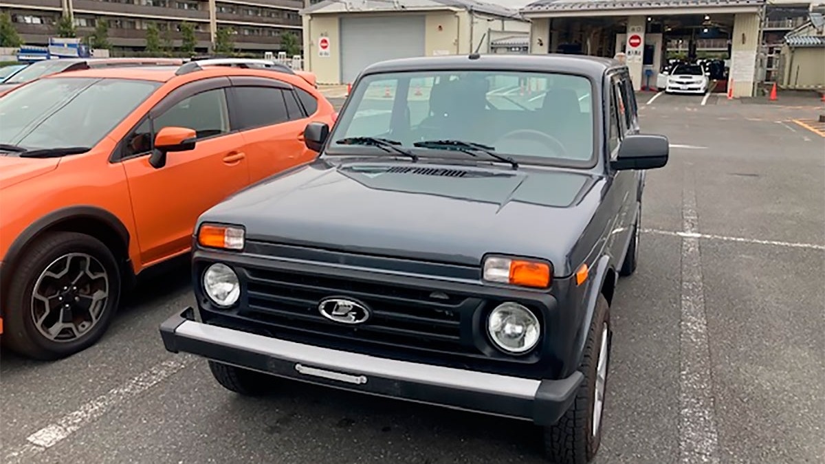 Наша Нива в Японии 