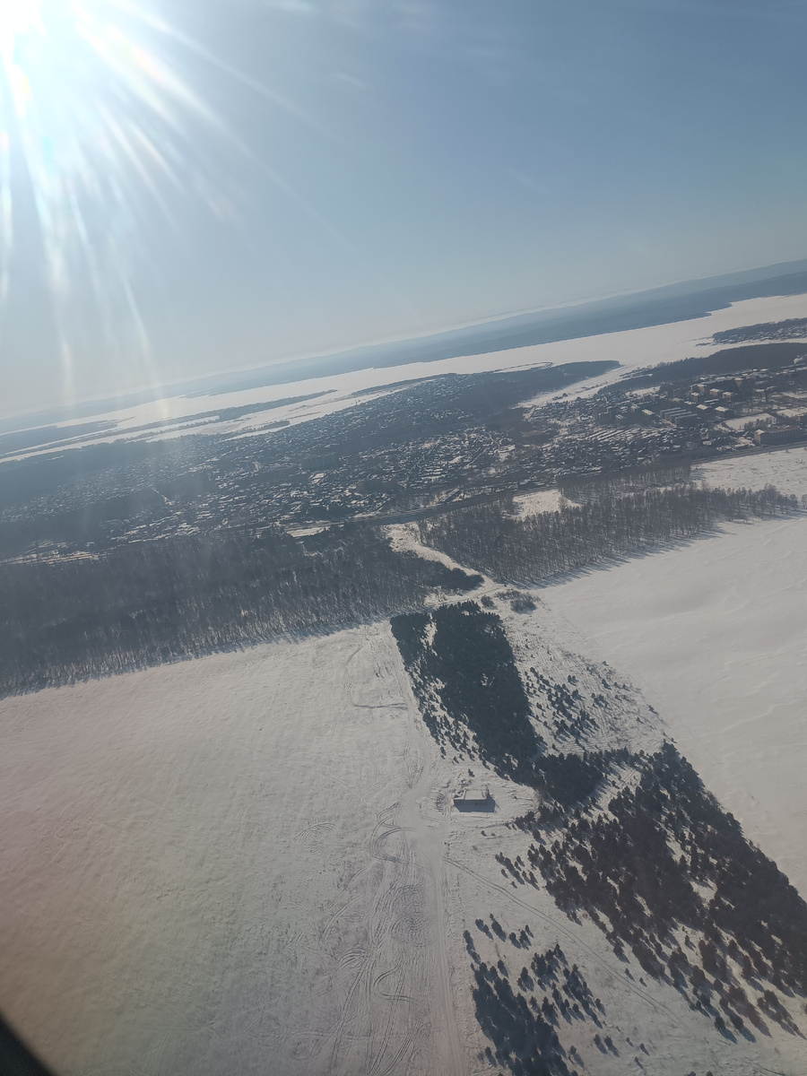 Красавица Ангара рядом с Иркутском