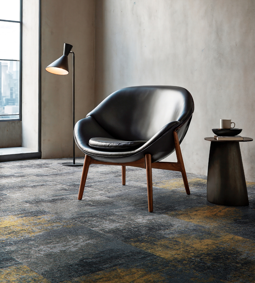 Ковровая плитка Assembly из коллекции Bloq Trinity