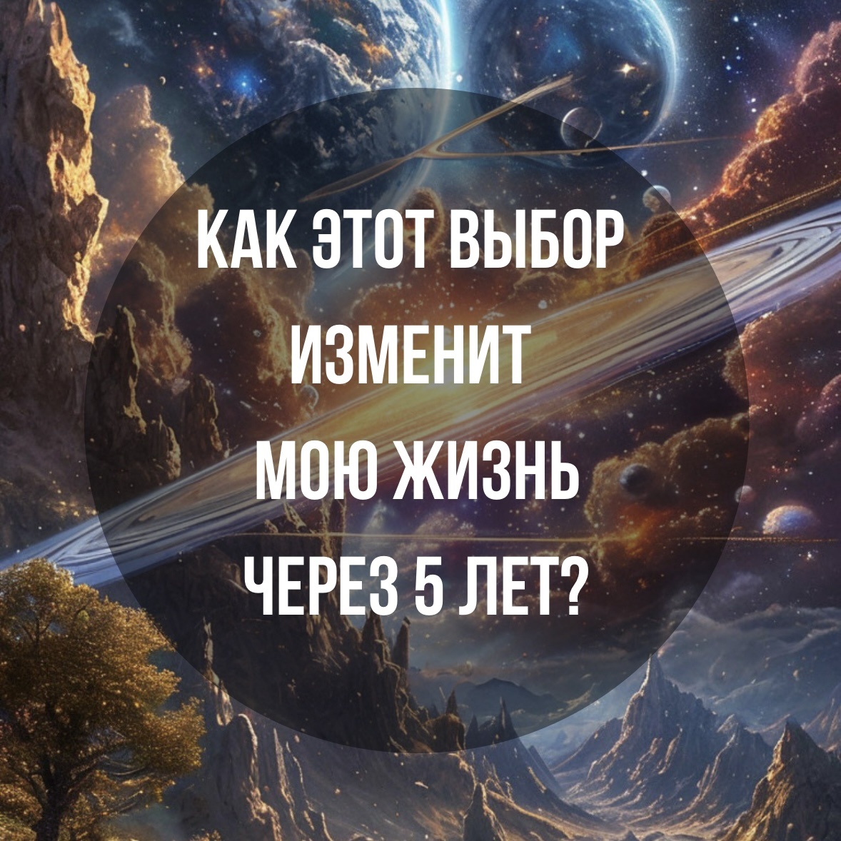 Ваши выборы — ваше будущее: как изменить жизнь с помощью одной идеи