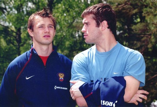 Сычёв (слева) и Кержаков. Фото из открытых источников сети Интернет