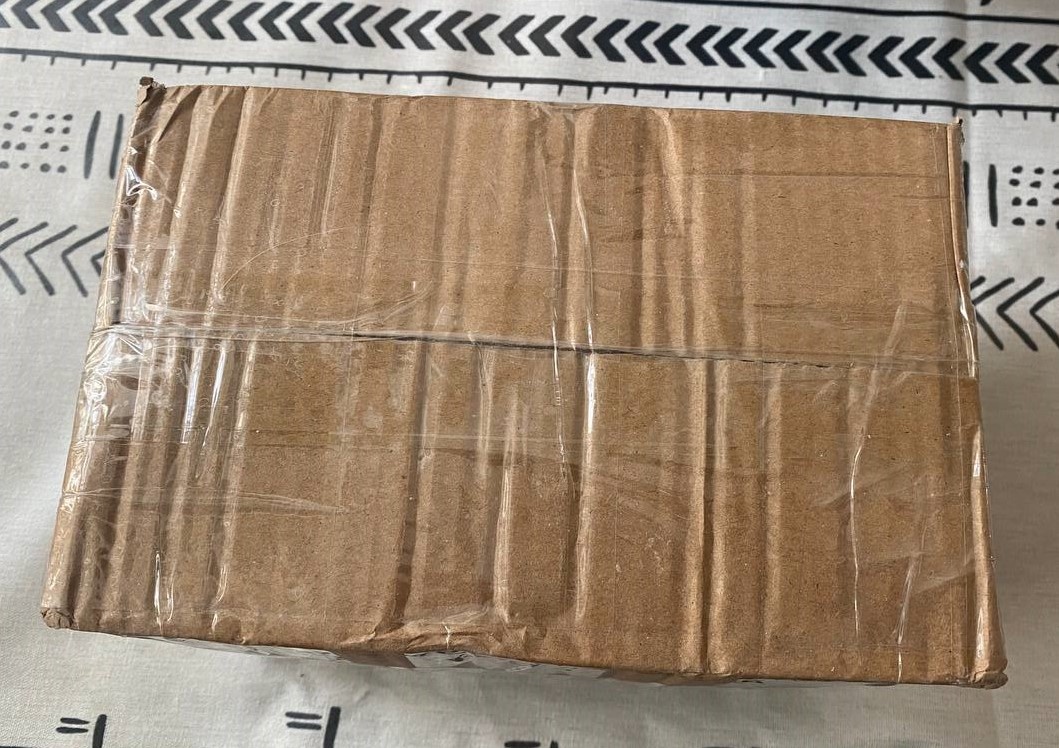 Вот такую небольшую посылочку получила сегодя из города Пучеж