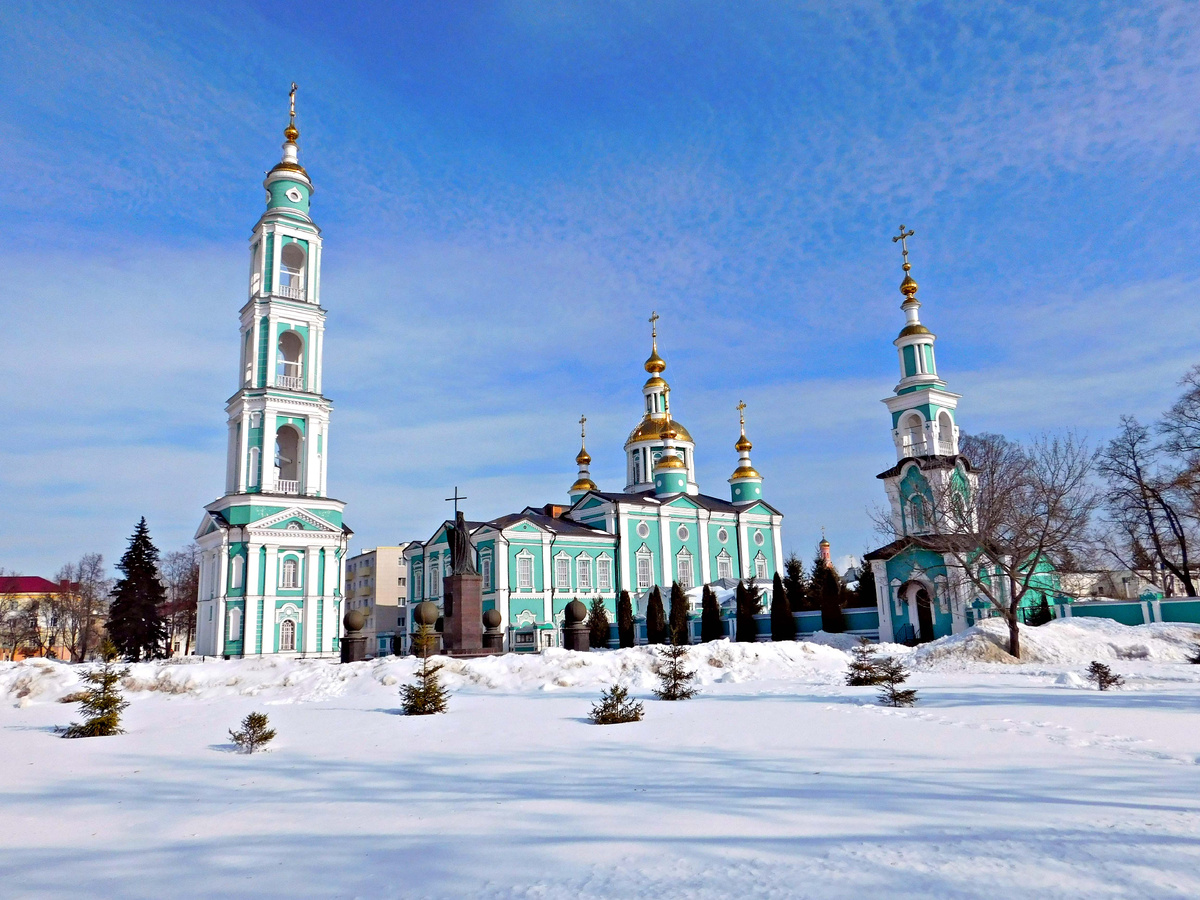 Комплекс зданий Спасо-Преображенского собора, март 2018 г. Фото автора.