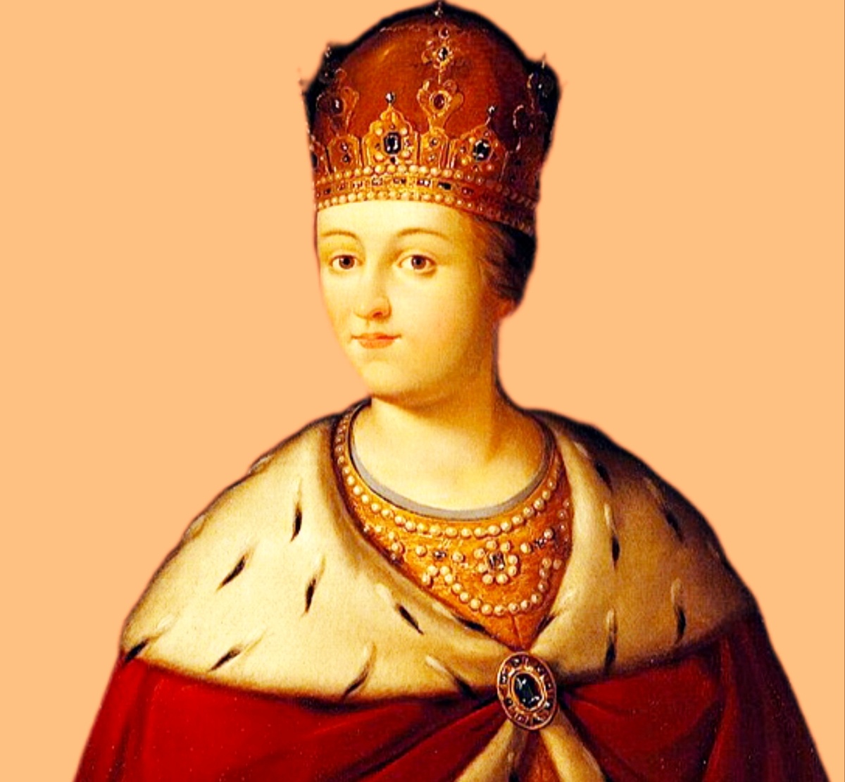 Софья - четвертая дочь царя Алексея Михайловича и Марии Ильиничны Милославской. Сводная сестра будущего императора Петра Первого.