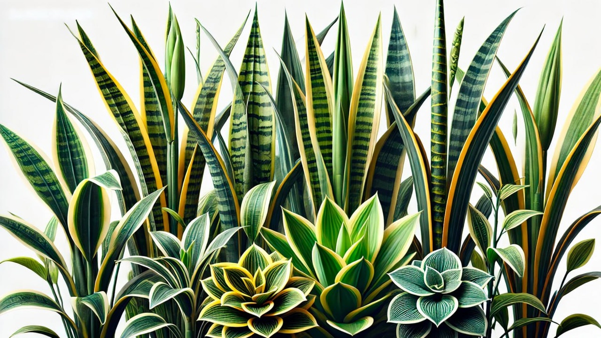 Сансевиерия имеет огромное количество сортов и форм. 