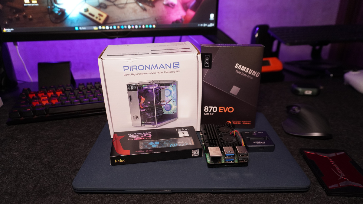 Мой сетап для сборки сервера на Raspberry Pi