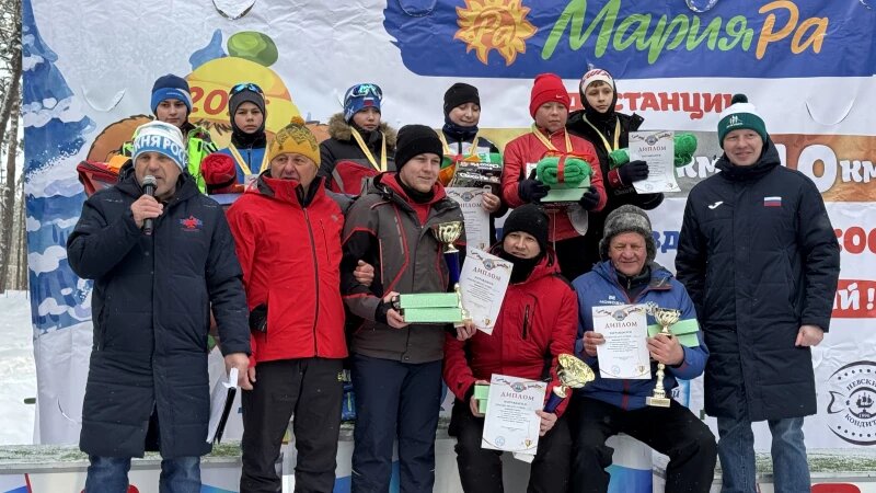     Соревнования по лыжным гонкам Федор Позников