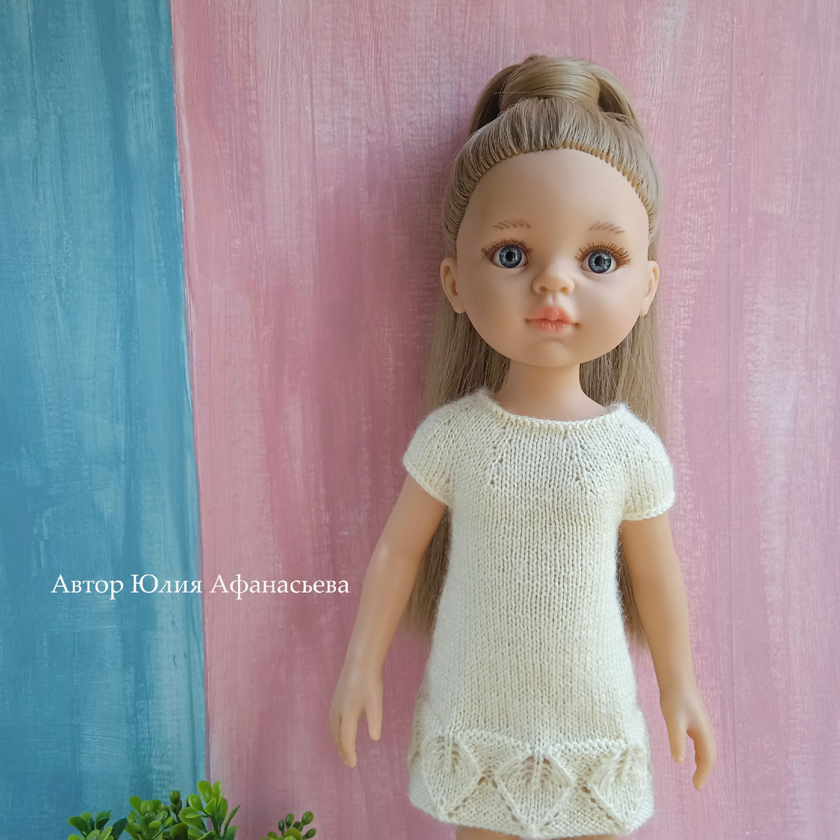 Платье "Лилия" для куклы Паола Рейна 32-34 см