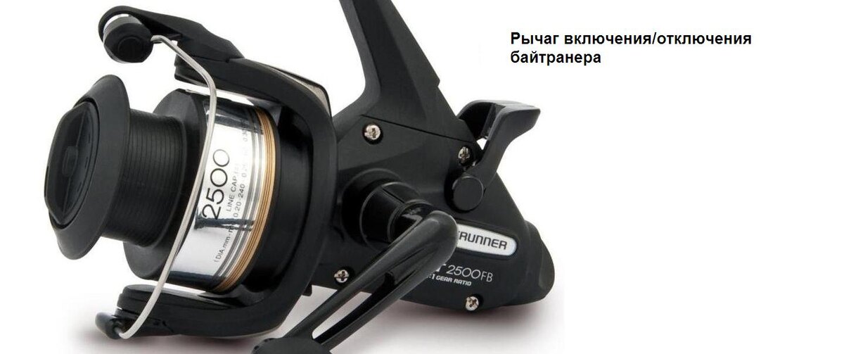 Катушка с байтраннером 