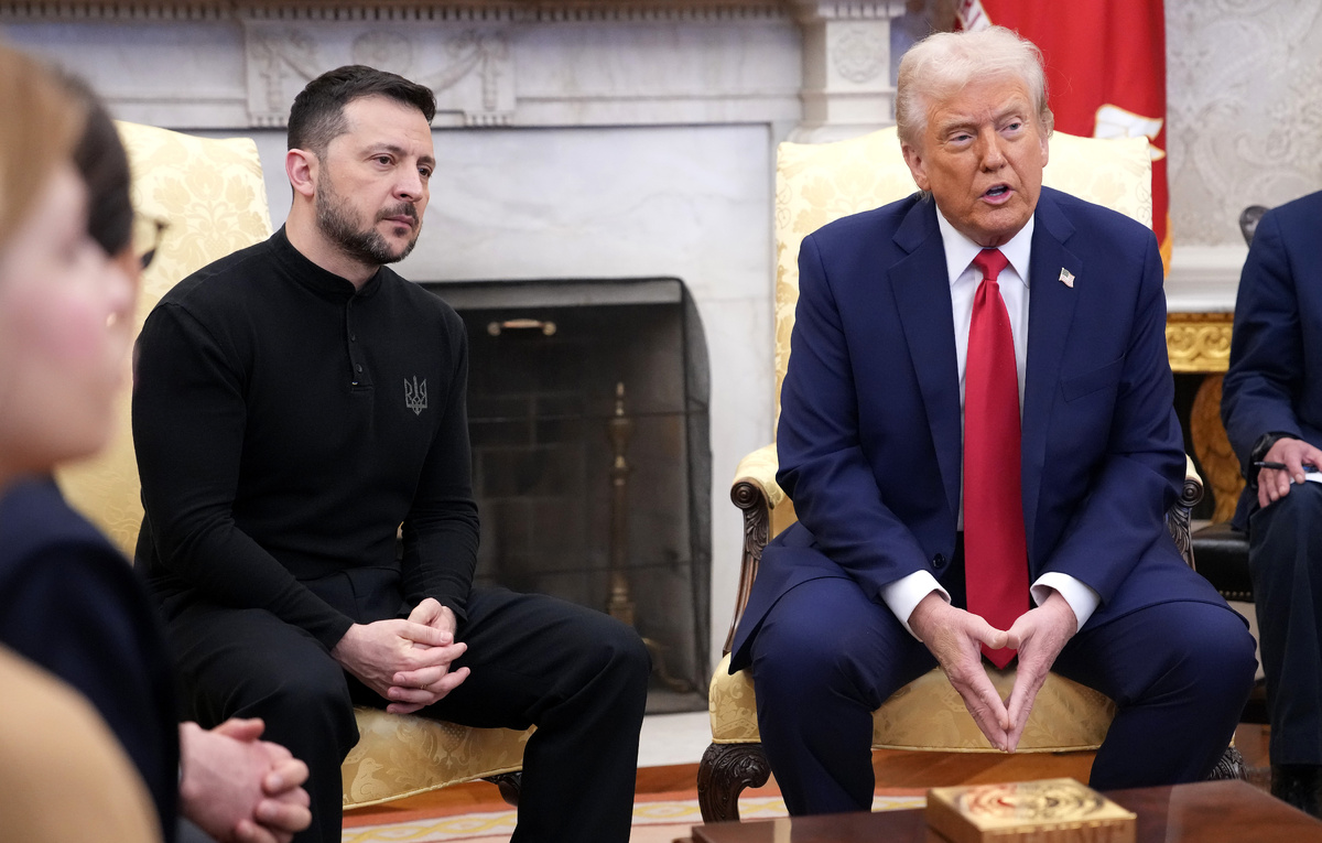    Владимир Зеленский и президент США Дональд Трамп  Andrew Harnik/Getty Images