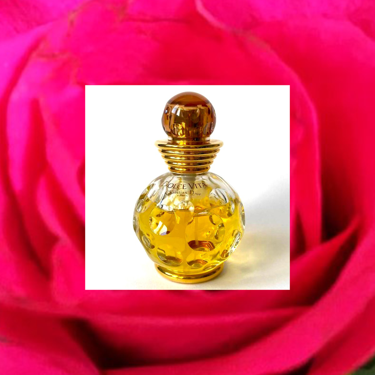 Dolce Vita от Диор, коллаж автора.