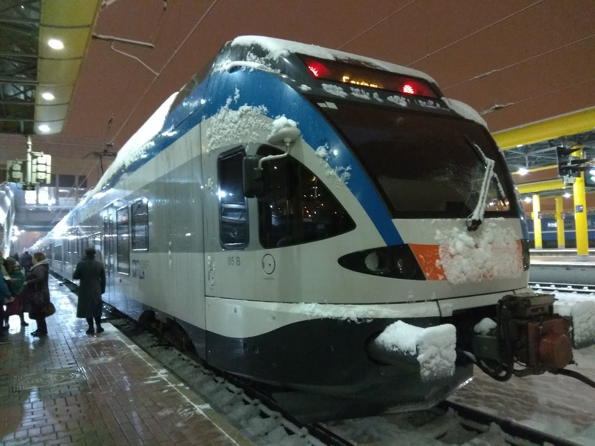 Электрпоезд ЭПр. Фото из другой поездки