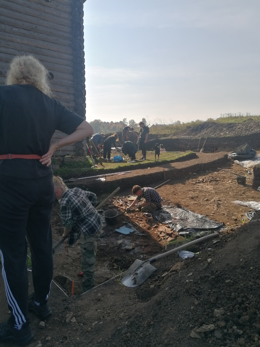 Археологические раскопки - обычное дело на территории Чердыни 