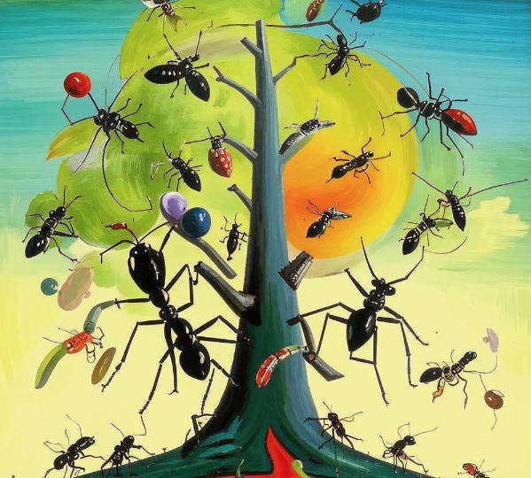 Тля и муравьи - друзья навек, а как быть садоводу