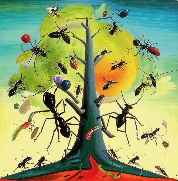 Василий К. "Муравьи или тля"