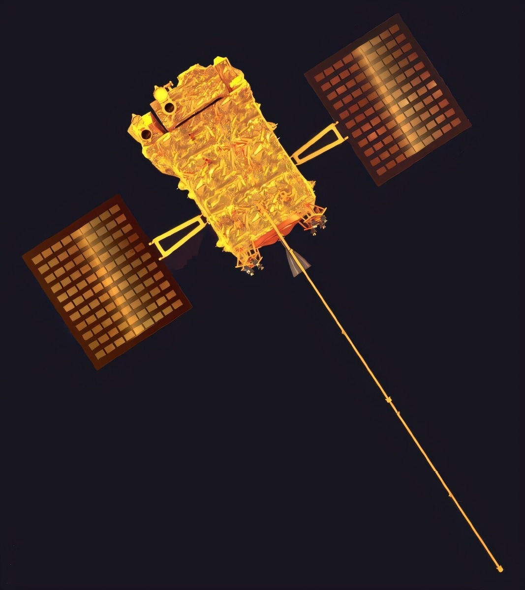 Индийский космический зонд Adiyta-L1.    
 Источник: ISRO  📷
