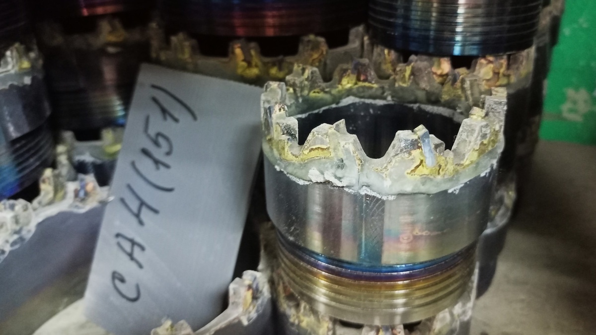 Коронка СА-4 для колонкового бурения