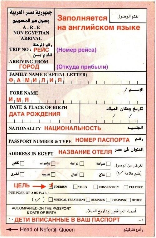 Миграционная карта.