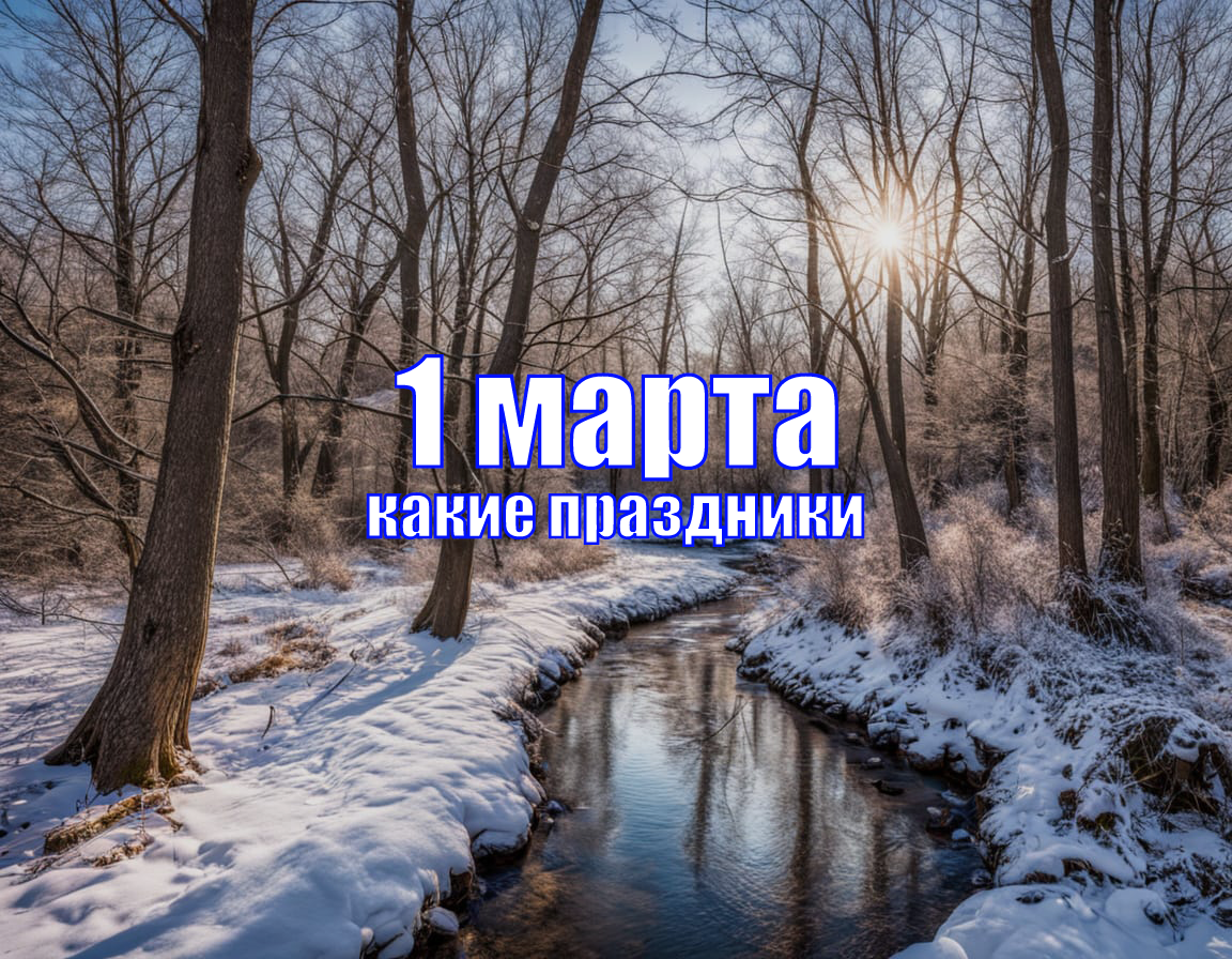 Какие праздники 1 марта 2025 года