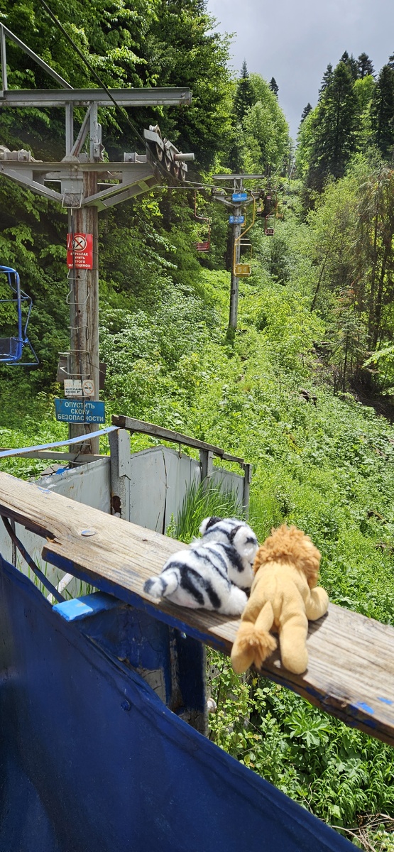 Ждем начала работы, оказались ранними пташками:)