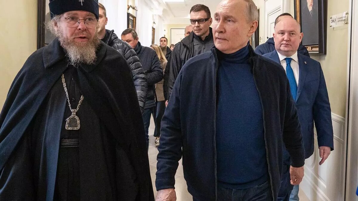 Митрополит Тихон считается близким к президенту Путину священником. Источник: ТАСС