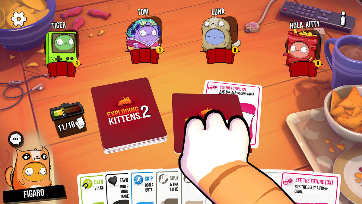    Галерея игры Exploding Kittens 2