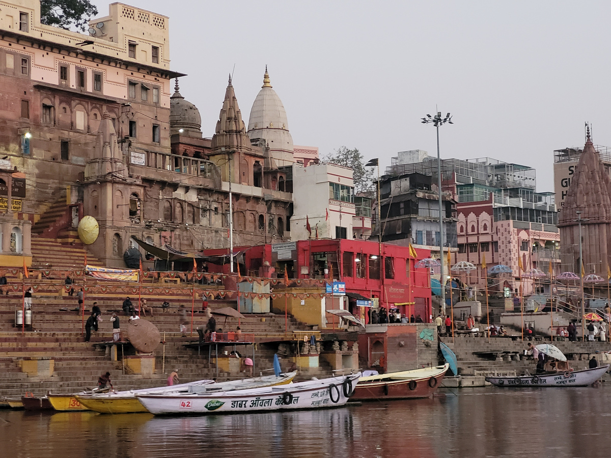 Варанаси. Вид с реки Ганг