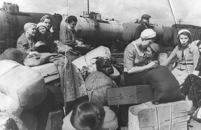 Эвакуация предприятий и рабочих с семьями в 1941-м году