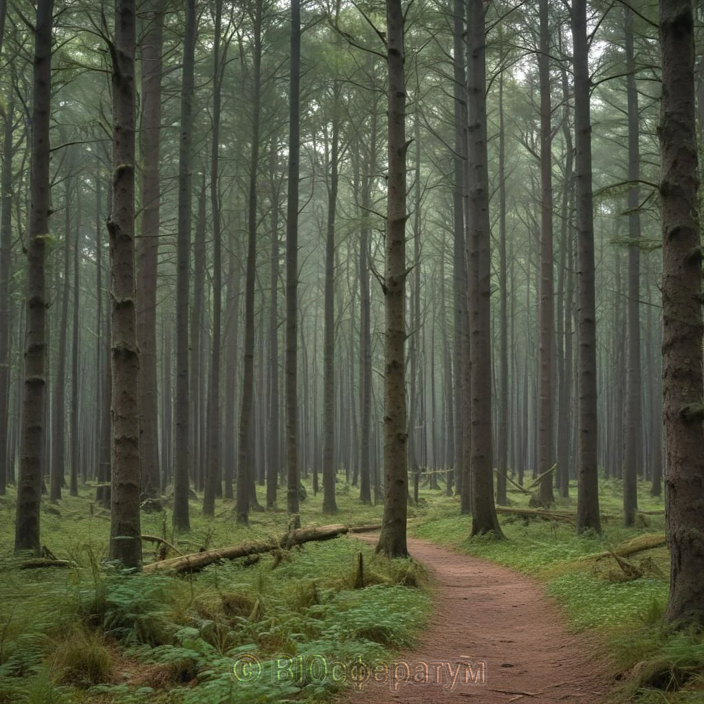 С лесом связана легенда.