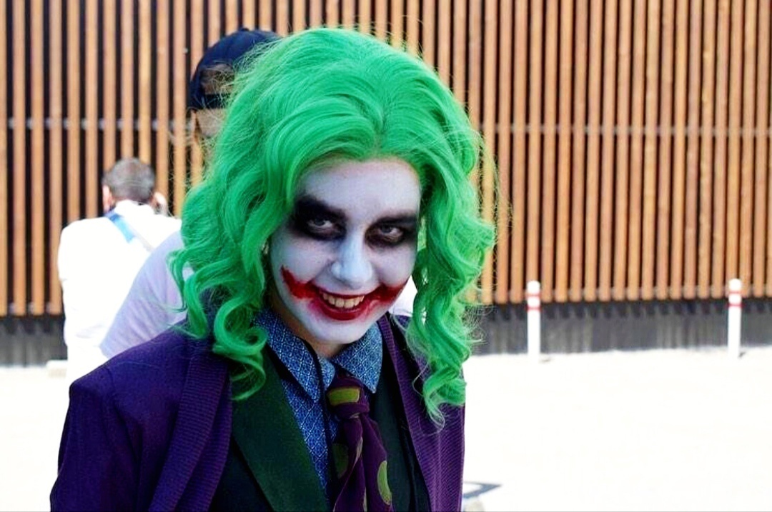 Варвара нарядилась Джокером