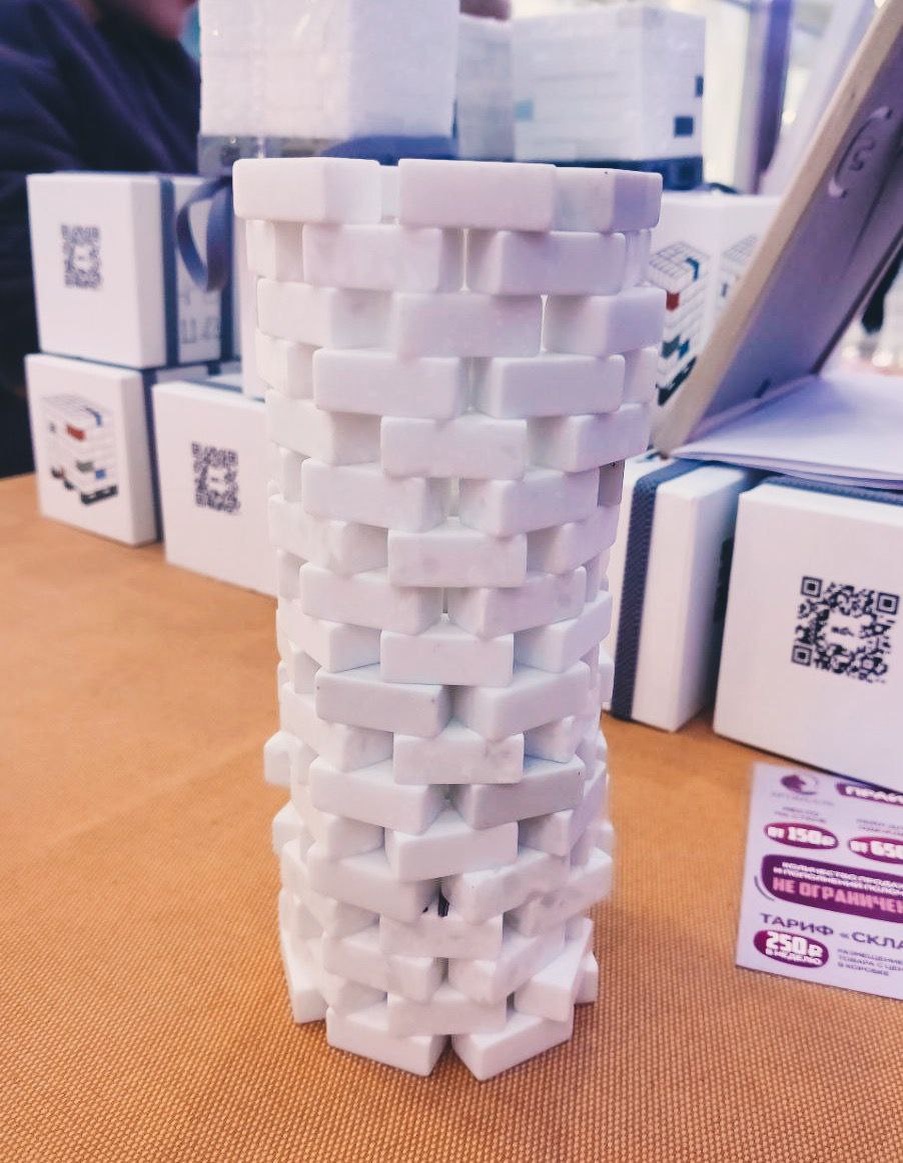 Башня колодец из бриксов