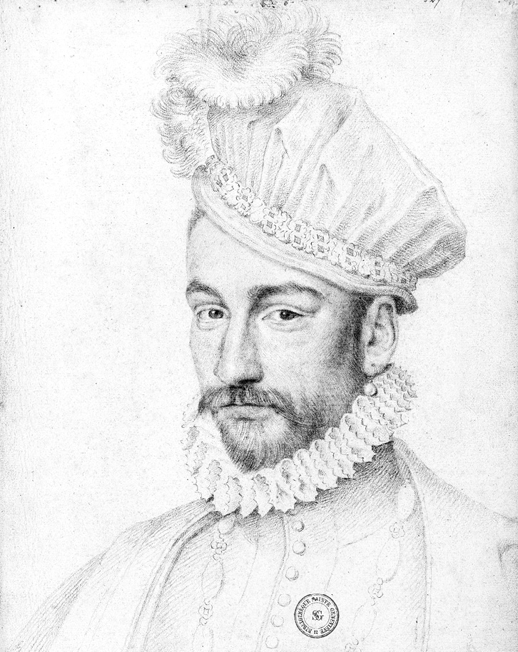 Франсуа Клуэ. Карл IX. 1572. Национальная библиотека Франции. Париж