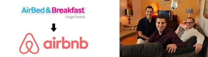 Основатели Airbnb: Брайан Чески, Джо Геббия и Нейтан Блечарчик 