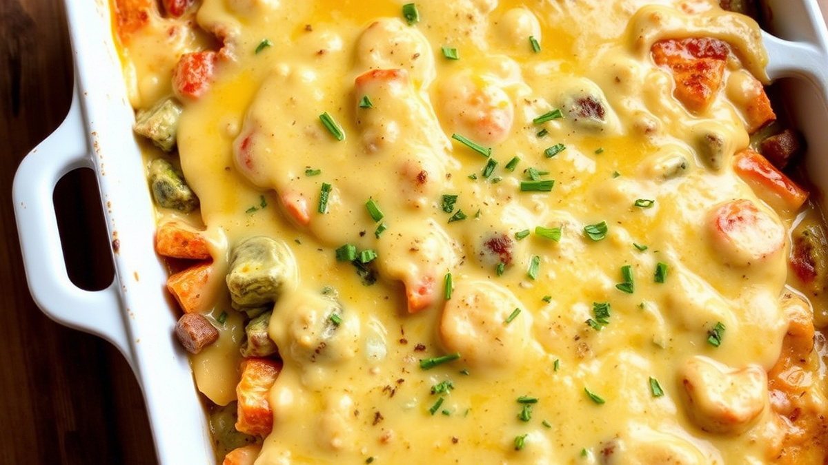 Запеканка с соусом