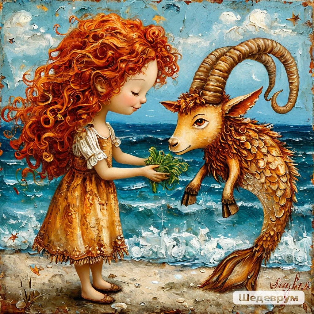 Козерожья сказочность особенно сильно проявляется в детстве, и наблюдать за этим весьма умильно, когда маленький, но не по годам серьёзный и взрослый Козерог сурово рассказывает, почему он ждёт денежки под подушкой от зубной феи. 