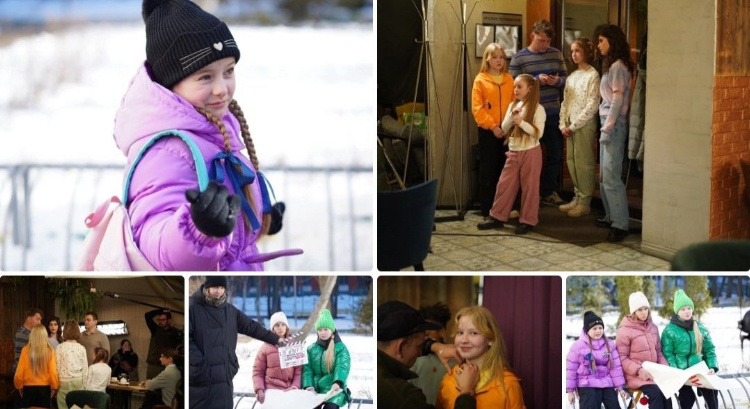 Фото со съемок. Не знаю зачем, но пусть будет!🙈