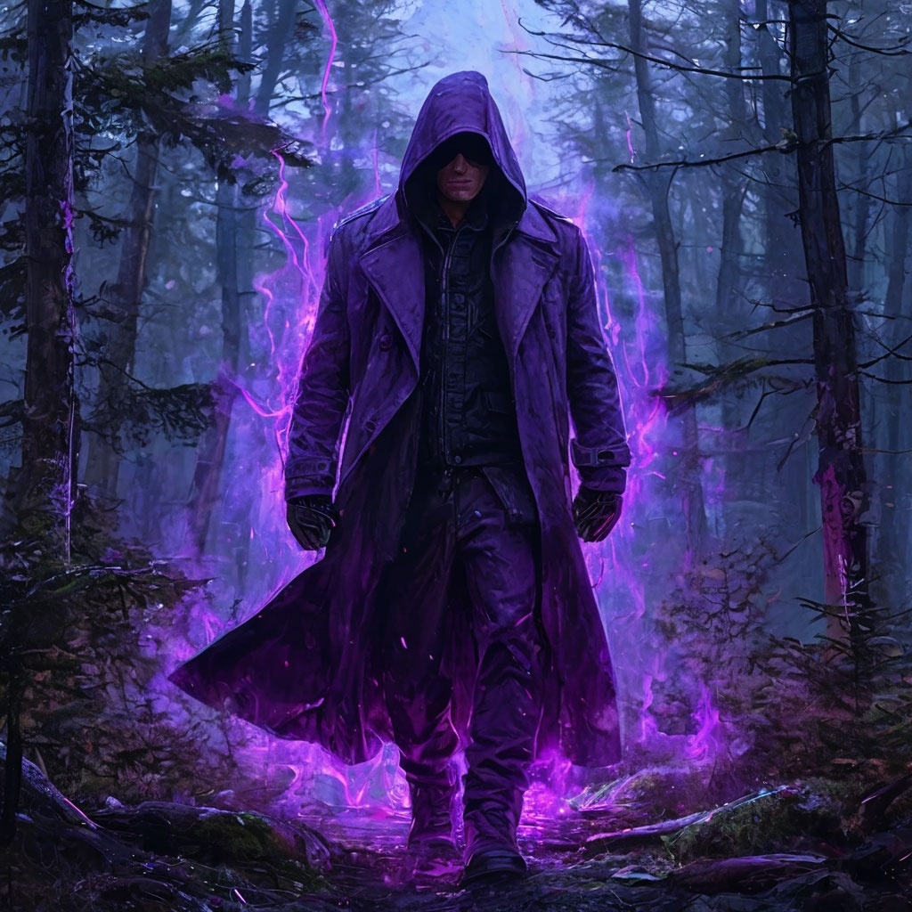 Он двинулся вперёд, не торопясь. Неумолимо и неуклонно. Рисунок от Яндекс GPT