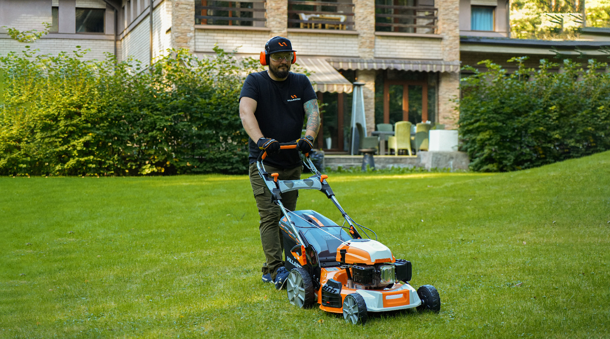 Газонокосилка бензиновая VILLARTEC MB 5753V