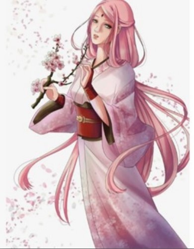 Та самая Принцесса Сакура из серии аниме.